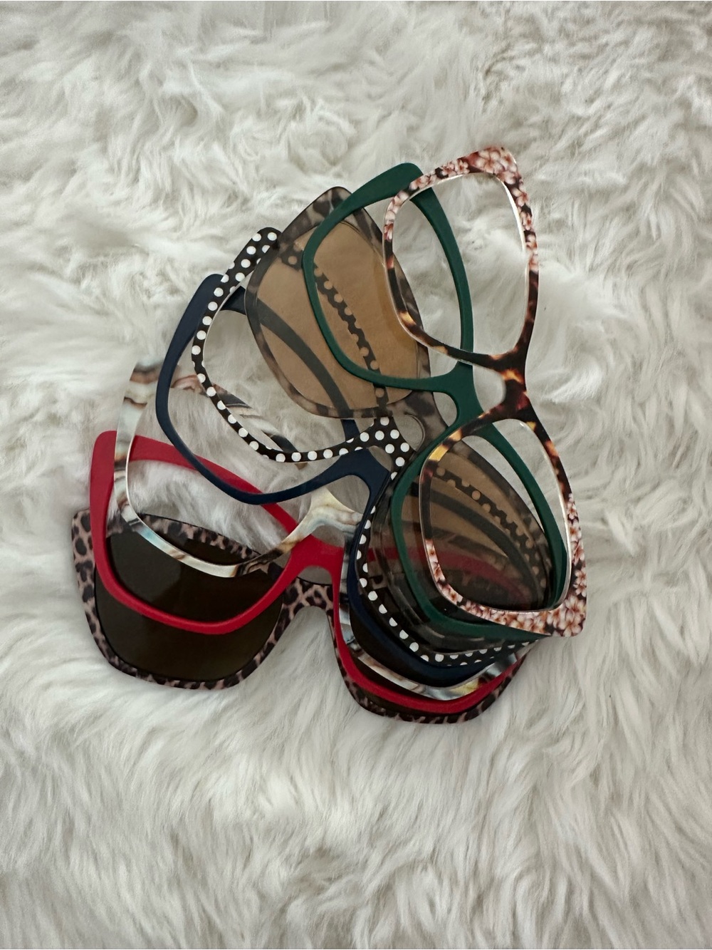 Pair Eyewear Wanda Topper Lot Sun Fjord Marble Tropical Tortoise Cheetah Dots +